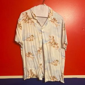 Forever 21 Angel Button Up